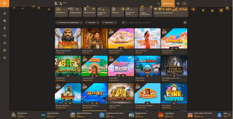 Sitio web de Sol Casino: Un establecimiento de juego online joven, fiable y vanguardista